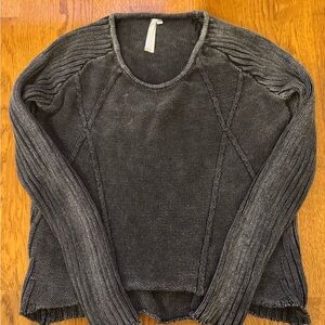 Free people Gray Sweater